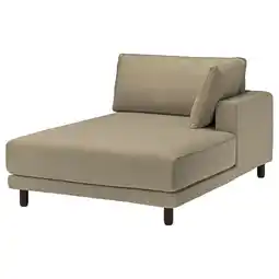 IKEA UppÅkra Sjeselongmodul, med armlene høyre/johanneshov brunbeige tilbud