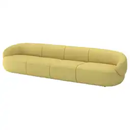 IKEA LillesÄter 5-seters sofa, Gunnared grønngul tilbud