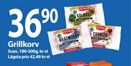MaxiMat Svinesund SCAN Grillkorv tilbud