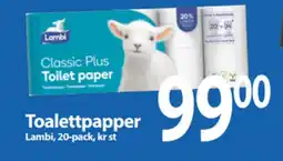 MaxiMat Svinesund LAMBI Toalettpapper tilbud