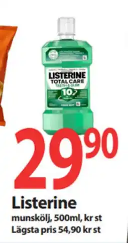 MaxiMat Svinesund Listerine tilbud