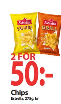 MaxiMat Svinesund ESTRELLA Chips tilbud