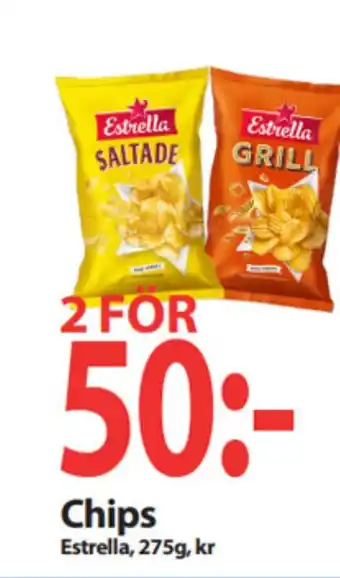 MaxiMat Svinesund ESTRELLA Chips tilbud