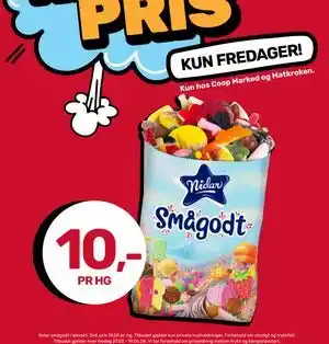 Nidar smågodt i løsvekt