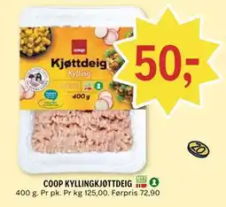 Coop Prix COOP KYLLINGKJØTTDEIG tilbud