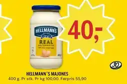 Coop Prix HELLMANN´S MAJONES tilbud