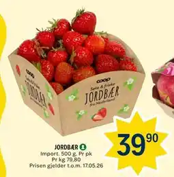 Coop Prix JORDBÆR tilbud