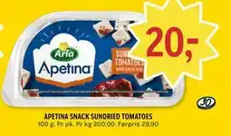 Coop Prix APETINA SNACK SUNDRIED TOMATOES tilbud