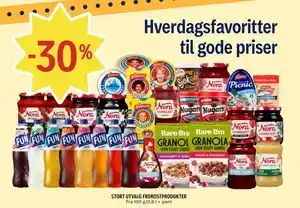 Coop Prix STORT UTVALG FROKOSTPRODUKTER tilbud