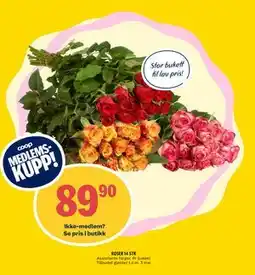 Coop Prix ROSER 14 STK, Medlemspris tilbud
