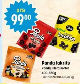 Eurocash Panda lakrits tilbud