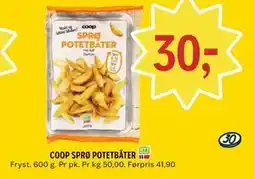 Coop Prix COOP SPRØ POTETBÅTER tilbud