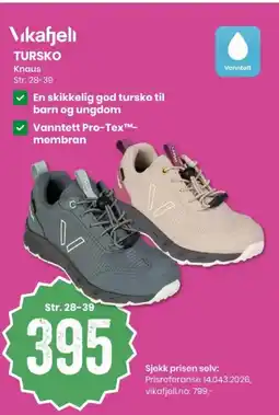 Sport Outlet Vikafjeli tursko knaus tilbud