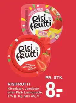 Meny Risifrutti tilbud