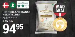 Meny Himmerland dansk hel kylling tilbud