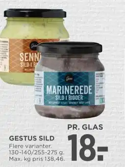 Meny Gestus sild tilbud