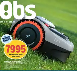 Coop Obs Navimow 105E mower robotklipper m/terrenghjul tilbud