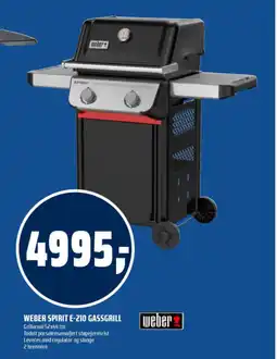 Coop Obs Weber Spirit E-210 gassgrill tilbud