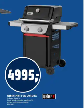 Weber Spirit E-210 gassgrill