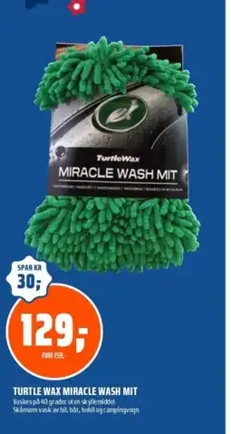 Coop Obs Turtle Wax miracle wash mit tilbud