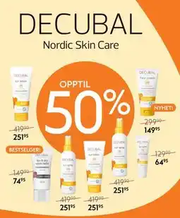 Boots Apotek DECUBAL Nordic Skin Care tilbud