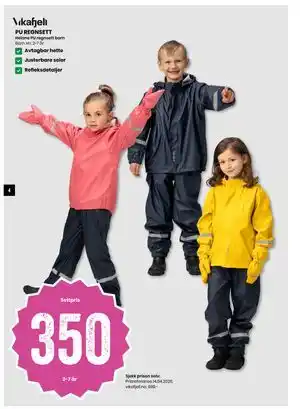 Sport Outlet PU REGNSETT tilbud