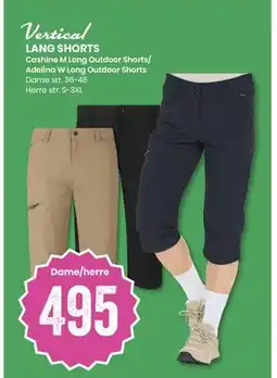 Sport Outlet LANG SHORTS tilbud