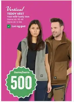 Sport Outlet TEDDY VEST tilbud