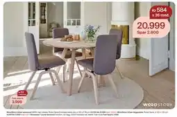 Møbelringen WoodStory Urban spisebord tilbud