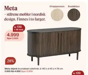 Meta skjenk