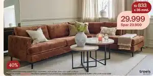 Møbelringen Passion Pluss hjørnesofa tilbud