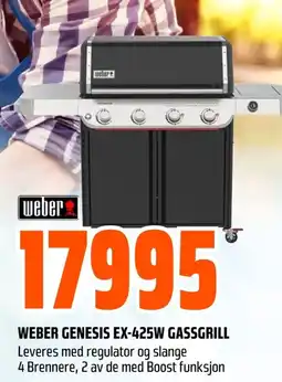 Coop Obs Weber genesis ex-425w gassgrill tilbud
