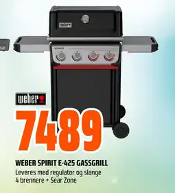 Coop Obs Weber spirit e-425 gassgrill tilbud
