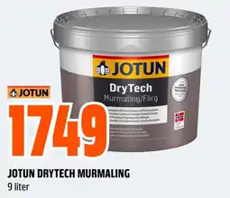 Coop Obs Jotun Drytech murmaling tilbud