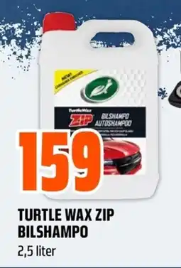 Coop Obs Turtle Wax zip bilshampo tilbud