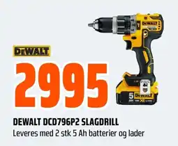 Coop Obs DEWALT DCD796P2 Slagdrill tilbud