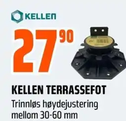 Coop Obs Kellen terrassefot tilbud