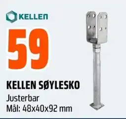 Coop Obs Kellen søylesko tilbud