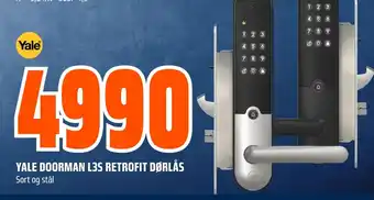 Coop Obs Yale Doorman L3S retrofit dørlås tilbud
