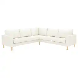 IKEA SaltsjÖbaden Trekk til hjørnesofa, 4-seters, Blekinge hvit tilbud