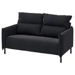 IKEA Mannarp 2-seters sofa, Saxemara blåsvart tilbud