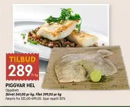 Coop Mega PIGGVAR HEL tilbud