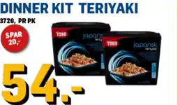 Price Lagerbutikk Dinner kit teriyaki tilbud
