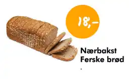 Havaristen Nærbakst ferske brød tilbud