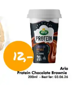 Havaristen ARLA Protein chocolate brownie tilbud
