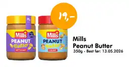 Havaristen MILLS Peanut butter tilbud