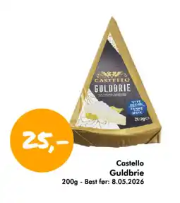 Havaristen CASTELLO Guldbrie tilbud