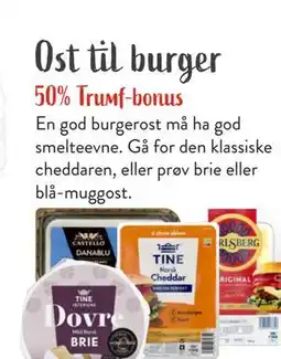 Jacobs Ost til burger tilbud