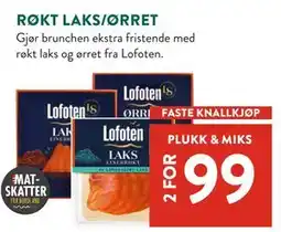 Jacobs RØKT LAKS/ØRRET tilbud