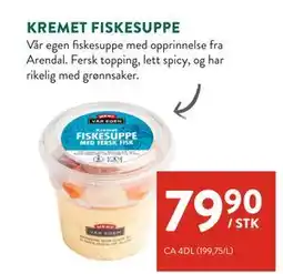 Jacobs KREMET FISKESUPPE tilbud